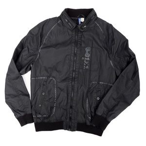 Men’s Divided by H&M Black Jacket w/ Hood: Sz L